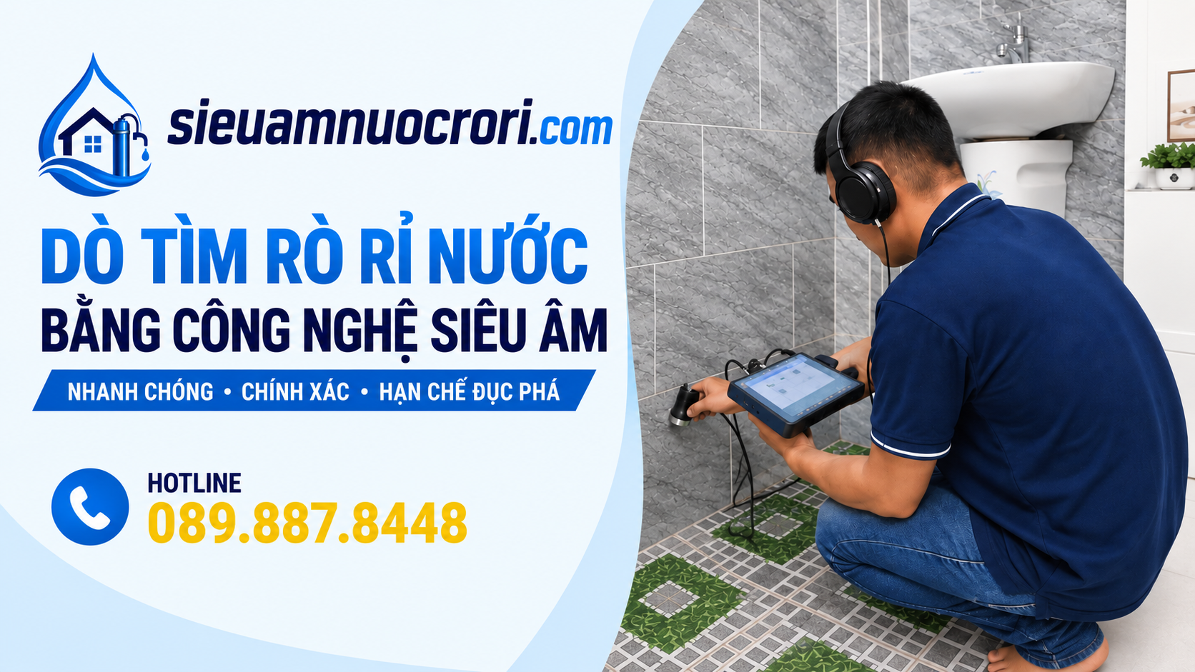 Siêu âm nước rò rì